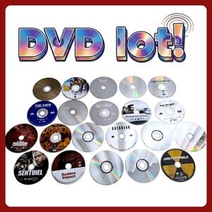 Lot Of 21 Movies Gritty Suspense & Psychological Thrillers Loose Discs DVD